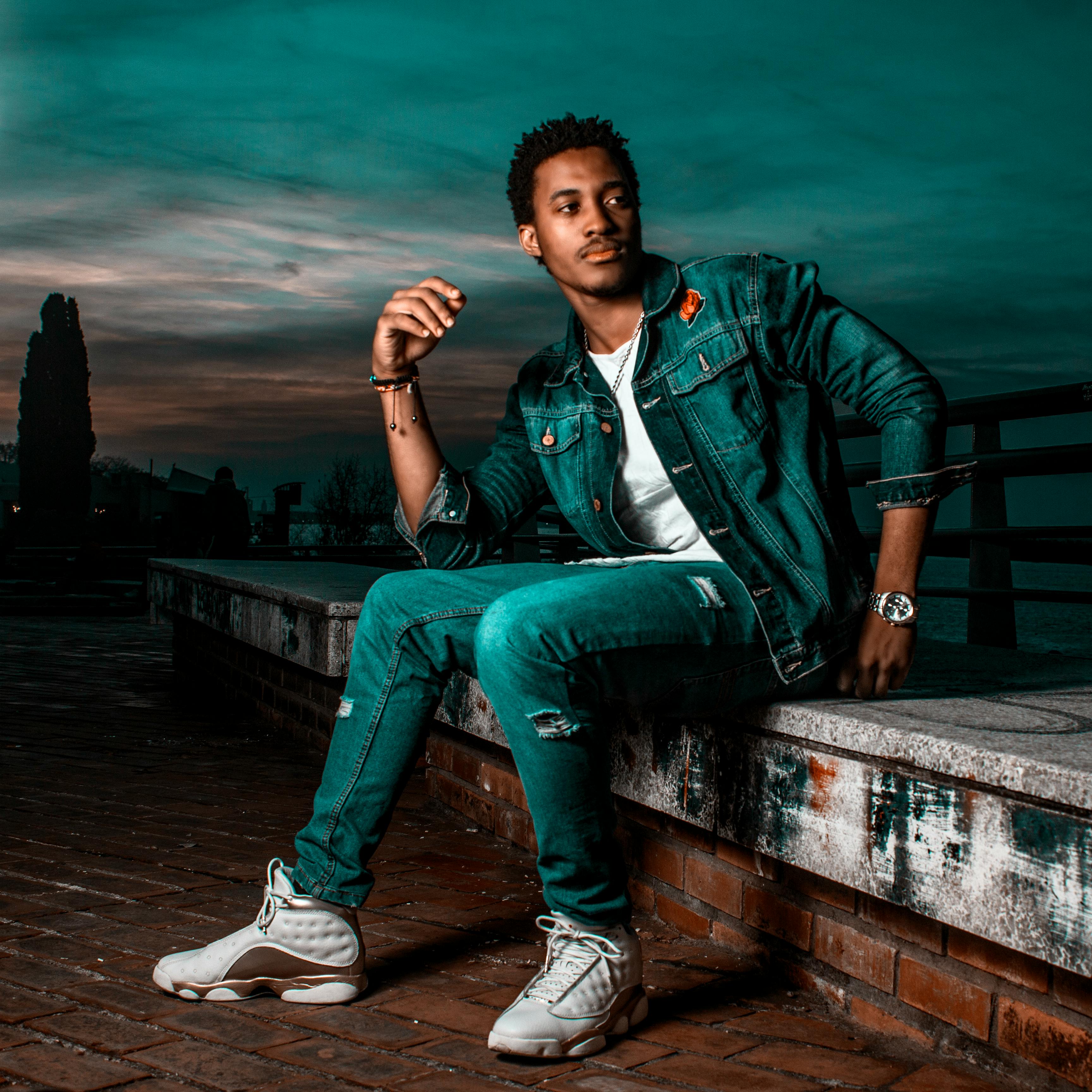 men wearing denim jeans and jacket